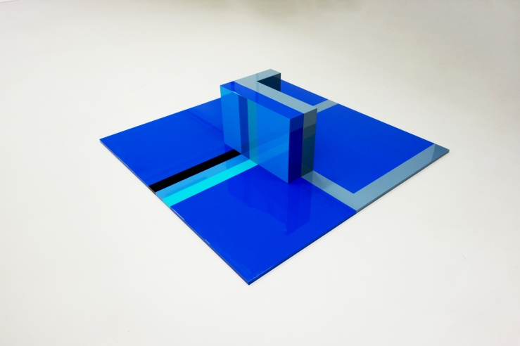 Flat Cube 1 - Martim Brion - Sculpture